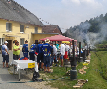 Čiernohorská haluška v obci Ľubovec