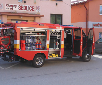 Nové hasičské vozidlo
