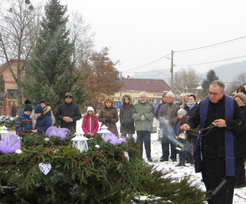 Požehnanie adventného venca