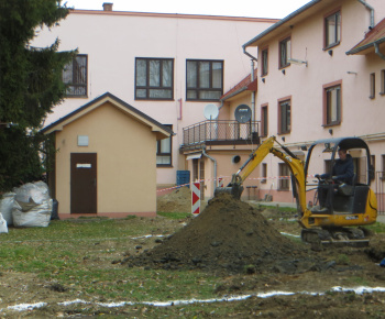 Výstavba obecných garáží