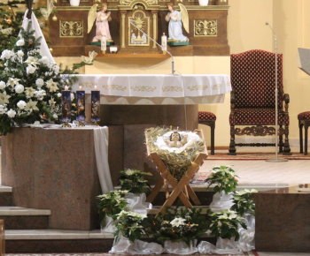 Vianočná výzdoba kostola