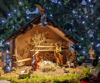 Vianočná výzdoba kostola