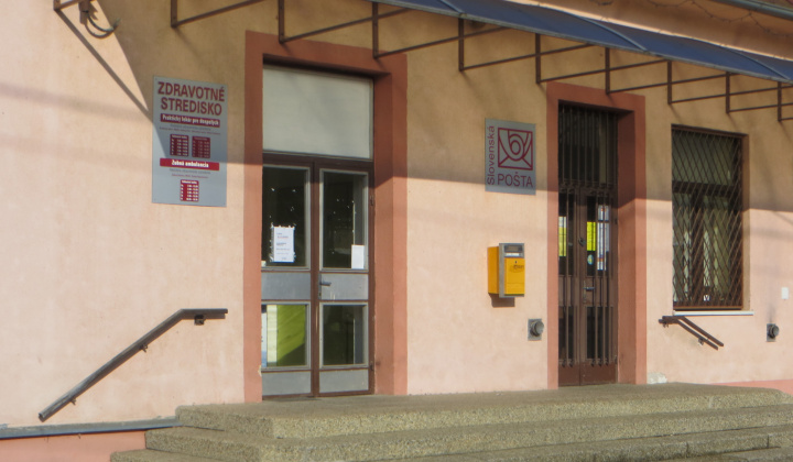Ambulancia lekára a pobočka pošty budú zatvorené