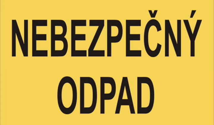 Zber pneumatík a nebezpečného odpadu