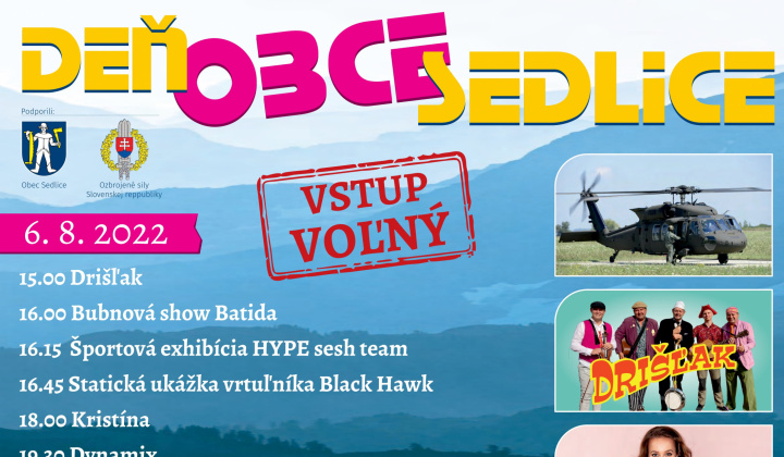 Deň obce Sedlice